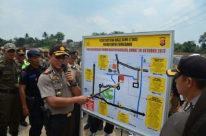Polresta Tangerang Kerahkan Ratusan  Personel Gabungan di Sindang Jaya