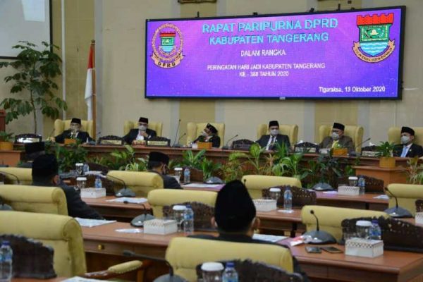 DPRD Gelar Rapat Paripurna Hari Jadi Kabupaten Tangerang ke-388