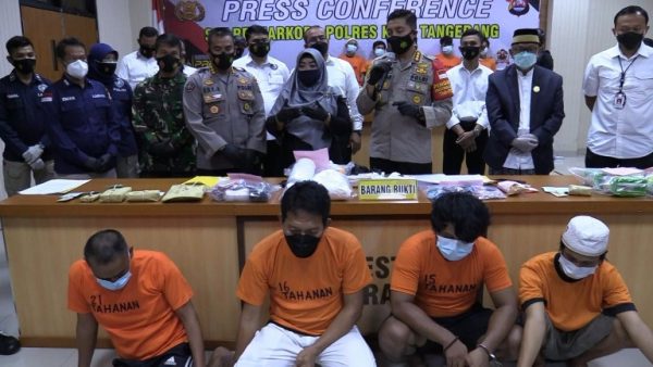 Pesta Sabu, Kades di Tangerang Diciduk Polisi