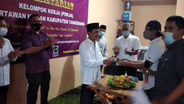 Tokoh Masyarakat, Anggota DPRD hingga Kapolres Hadiri Syukuran Sekretariat Pokja Wartawan Harian Kabupaten Tangerang