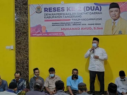 Reses Anggota DPRD Kabupaten Tangerang: Warga Rajeg Minta Kuota Vaksin Ditambah