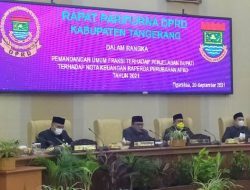 DPRD Kabupaten Tangerang Dorong Pemda Inovatif Pulihkan Ekonomi