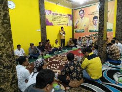 Di Bawah Guyuran Hujan Deras,  Amud Serap Aspirasi Masyarakat Dapil IV