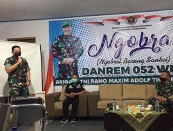 PWI Kabupaten Tangerang Gelar ‘Ngobras’ Bersama Danrem 052/Wijayakrama
