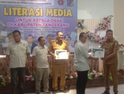 PWI Kabupaten Tangerang Gelar Literasi Media untuk Kepala Desa