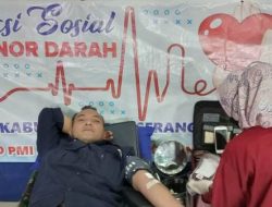 Sambut HPN 2023, PWI Kabupaten Tangerang Gelar Donor Darah