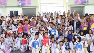 350 Pelajar Kabupaten Tangerang Ikuti Kejuaraan Taekwondo Piala Bupati