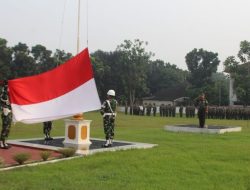 Kasdim 0510/Tigaraksa Jadi Inspektur Upacara Bendera Merah Putih