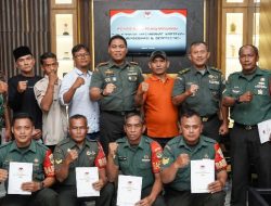 6 Babinsa di Kabupaten Tangerang Diganjar Penghargaan Dandim