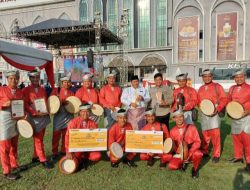 Wakili DMDI Indonesia, Tim Rebana Lasqi Labura Juarai Festival Kompang Antarbangsa di Malaka