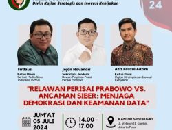 Menjaga Demokrasi dan Keamanan Data, Perisai Prabowo dan SMSI Gelar Diskusi