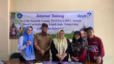 Kunjungi Sekolah Lansia, Intan: Mereka harus Sehat dan Produktif