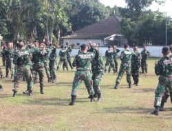 378 Anggota Kodim 0510/Tigaraksa Ikuti Latihan Beladiri Taktis
