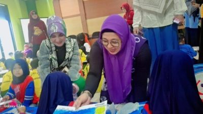 Hadiri Lomba Mewarnai di Cisoka, Intan: Kreativitas Anak harus Diasah Sejak Dini