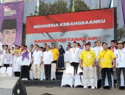 Puluhan Ribu Massa Padati Deklarasi Maesyal-Intan