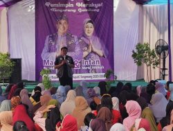 Datang ke Teluknaga, Maesyal Rasyid Dapat Dukungan Kemenangan dari Ratusan Emak-emak