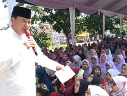 Sapa Warga Balaraja, Maesyal Rasyid akan Bangun TPU dan Sarana Air Bersih