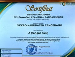 OKKPD Kabupaten Tangerang Raih Penghargaan Nasional