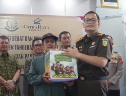 Kejari Kabupaten Tangerang Kolaborasi dengan PT Ciputra Residence Bangun 32 Unit Jamban