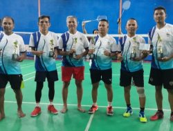 Komunitas Bulutangkis asal Bima Dompu Gelar Turnamen Jago Leke Cup ke-4
