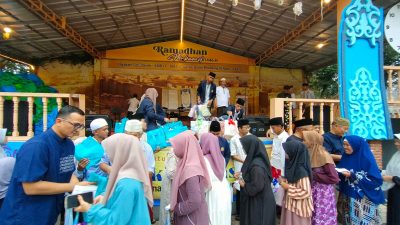 Yayasan Satu Benih rayakan 16 tahun berkiprah dengan buka puasa bersama anak yatim dan dhuafa di Tenjo, Bogor, penuh kebahagiaan.