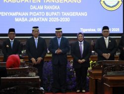 DPRD Gelar Rapat Paripurna Penyampaian Pidato Bupati Tangerang Periode 2025-2030