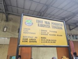 Kejari Kabupaten Tangerang Kembali Selamatkan Aset Milik Pemda