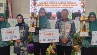 Bupati Tangerang Buka LCM B2SA 2025: Pangan Lokal Naik Kelas, TP-PKK Jambe Sabet Dua Juara