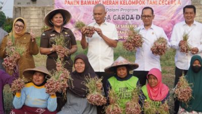 Panen Raya Bawang Merah di Sepatan, Wujud Program JAGA DESA Dorong Ketahanan Pangan