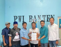 Dualisme PWI Tangsel Tuntas, PWI Banten Langsung Tetapkan Kepengurusan Baru
