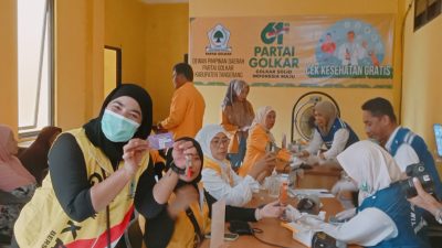 Rangkaian HUT ke-61 Partai Golkar: Bakti Sosial, Cek Kesehatan Gratis hingga Donor Darah 