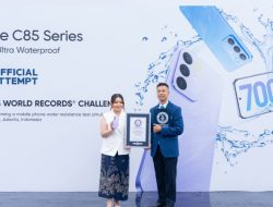 Membanggakan! realme C85 Series Dipastikan Pecahkan Rekor GUINNESS WORLD RECORDS™ di Kategori Ketahanan Air