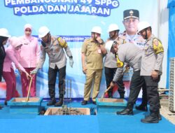 Dukung Makan Bergizi Gratis, Polda Banten Groundbreaking 49 SPPG