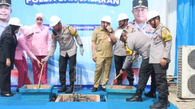 Dukung Makan Bergizi Gratis, Polda Banten Groundbreaking 49 SPPG