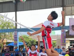 Bupati Cup 2025, Kecamatan Kelapa Dua Sabet Juara Pertama Turnamen Bola Voli Putra 