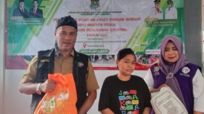 Pemkab Tangerang Salurkan 500 Paket Bantuan Penanganan Stunting di 5 Kecamatan  Wilayah Utara Tangerang
