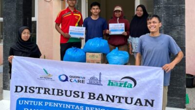 Libatkan Relawan Lokal, Qudwah Care Salurkan Bantuan Banjir Sumatera