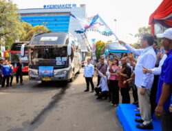 Jelang Lebaran, Kemnaker Koordinasikan Mudik Gratis bagi 12.690 Pekerja dan Ojol