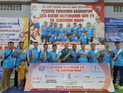 Pecah! Ratusan Peserta Ikuti Liga Badminton Silaturahmi Seri 29