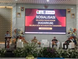 Cegah Pelanggaran Hukum, Kejari Kabupaten Tangerang Sosialisasi Kadarkum