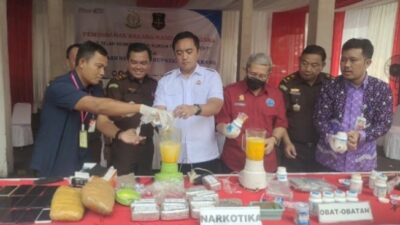 Kejari Kabupaten Tangerang Musnahkan Barang Bukti 65 Perkara Inkrah