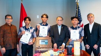 Tim Indonesia Torehkan Juara III Dunia di CanSat 2026