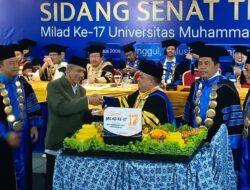 UMT Teguhkan Semangat MUGA pada Milad Ke-17, Fokus Tingkatkan Mutu dan Daya Saing