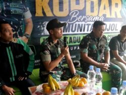 Dandim 0510/ Tigaraksa Ajak Ojol Jadi Mata dan Telinga Kamtibmas