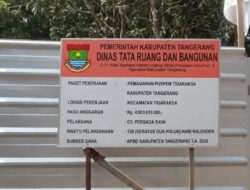 Proyek Pagar Puspemkab Tangerang Rp5 Miliar Jadi Sorotan
